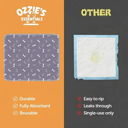 🐕stylish, super absorbent & reusable for a cleaner home🔔