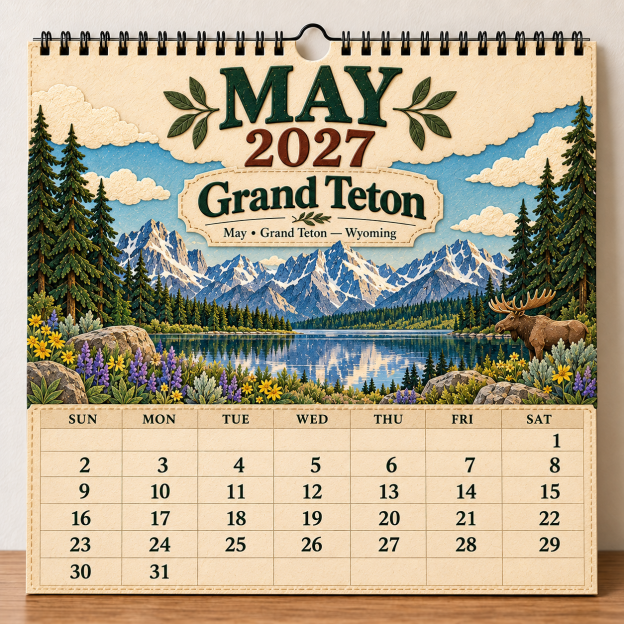🎁 2027 America’s National Parks Wall Calendar