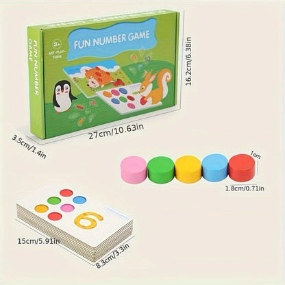 Montessori arithmetic toys for children