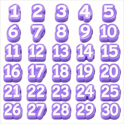 🎁Numbered Pencil Toppers