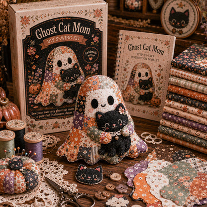 👻 Little Ghost’s Cozy Halloween DIY Patchwork Kit