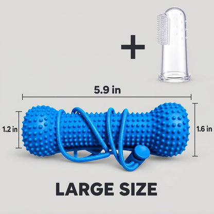 🐶🦷Adjustable collar dog dental chew - for cleaning teeth