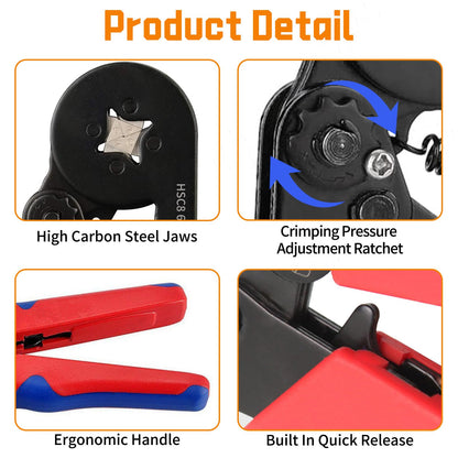 1201Pcs Ferrule Crimping Tool Kit