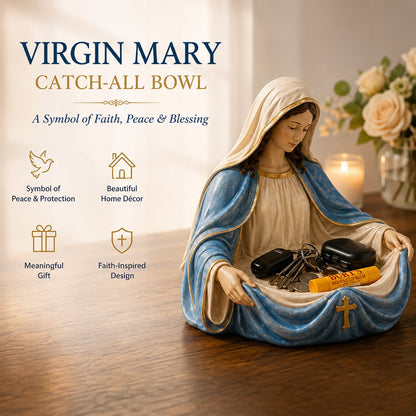 🔥 Handmade Virgin Mary Catch-All Bowl