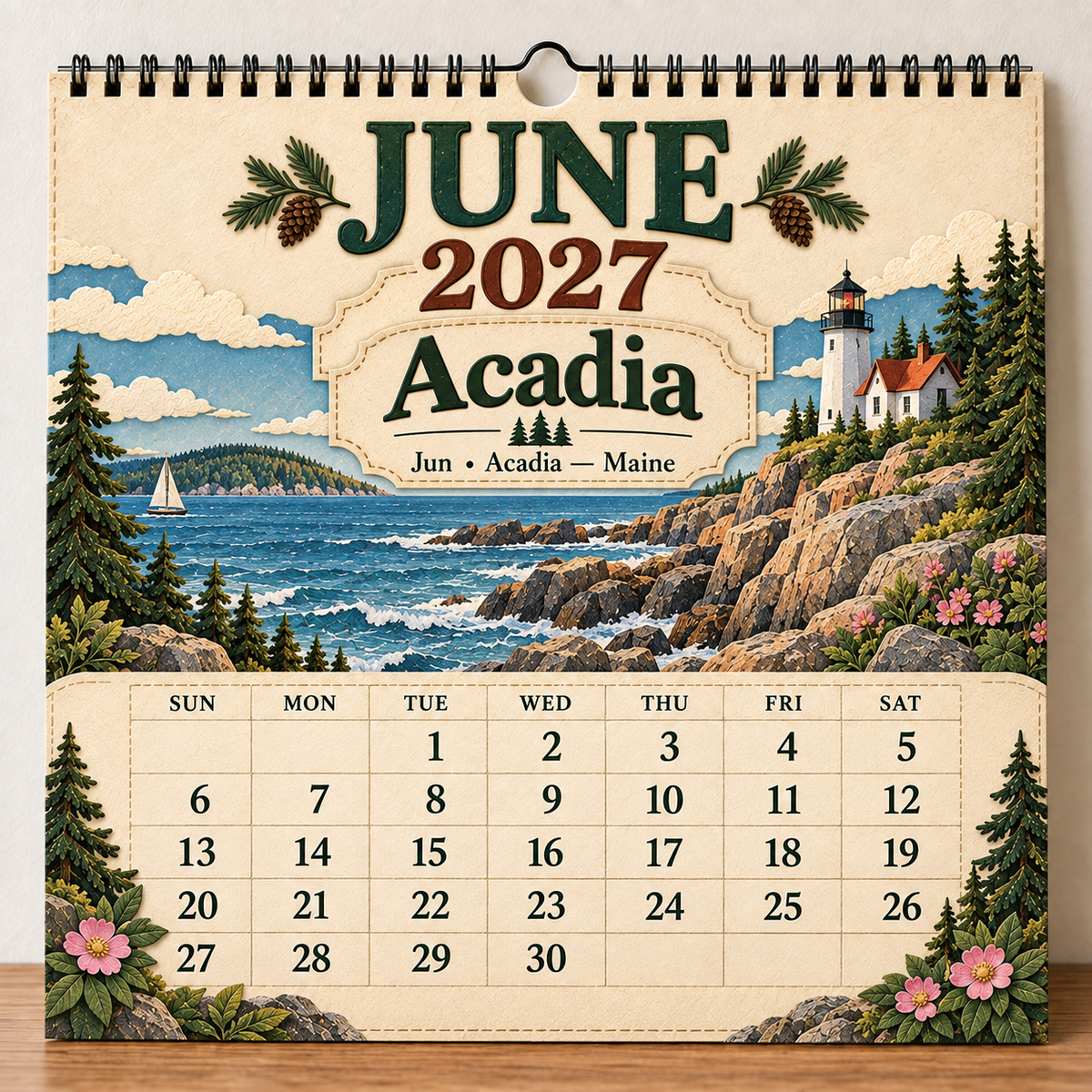 🎁 2027 America’s National Parks Wall Calendar
