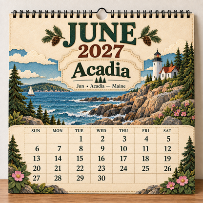 🎁 2027 America’s National Parks Wall Calendar