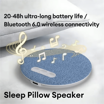 S1 Ultra-Thin Bluetooth Pillow Speaker with Bluetooth 6.0