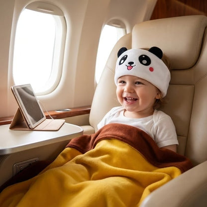 🏆🎧 Kids’ Animal Bluetooth Sleep Headband Headphones