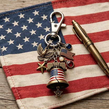 250th anniversary Tribute Set: Card + Lapel Pin + Keychain