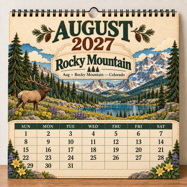 🎁 2027 America’s National Parks Wall Calendar