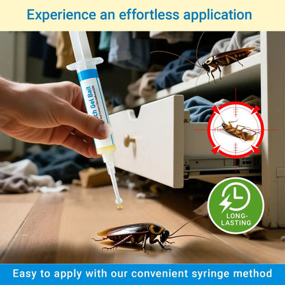 🌹🚫 2-Pack Cockroach Gel Bait Syringes