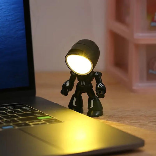 🔥Last Day 49% OFF - 🤖Lonely Robot Cartoon Cute Robot Design Companion Table Light