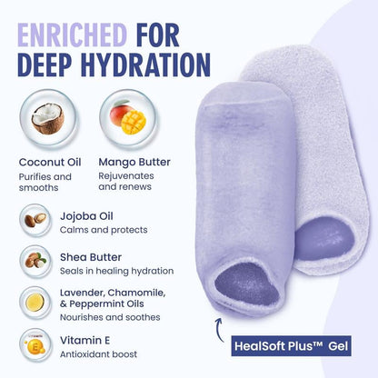 🏆35K+ SOLD! 🥳Moisturizing Gel Socks