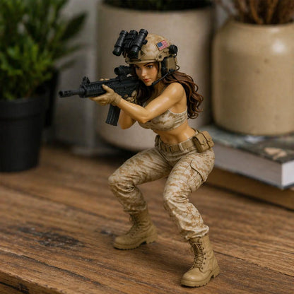 Tactical Beauty Desktop Collectible