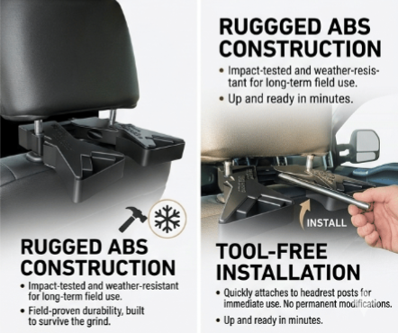 The Ultimate Universal Seat Back supporting structure Rack