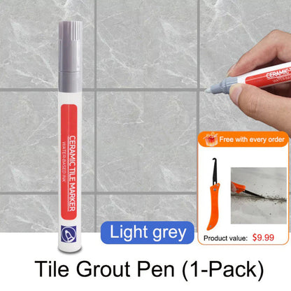 🔥Anti-mould and waterproof joint pen for ceramic tiles