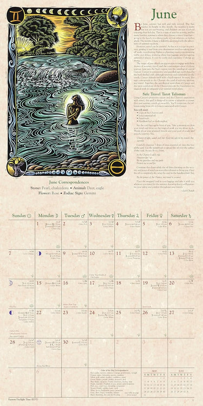 🕯️Llewellyn's 2027 Witches' Calendar – Premium Wall Calendar & Witchy Gift