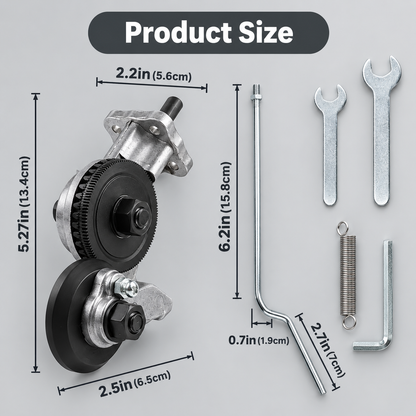 ⚙️Electric metal cutting drill bit attachment - for cutting thin iron, thin white board, thin steel plate and aluminum plate
