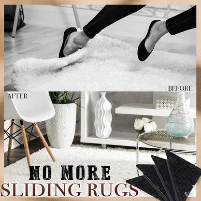 🔥🔥 Rubber Anti Curling Non Slip Skid Pads -8pc Set