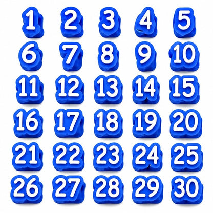 🎁Numbered Pencil Toppers