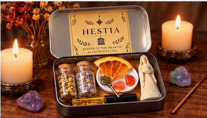 🔮Handmade Goddess Altar Tin Kit – Discover Your Divine Calling with Unique Ritual Accessories 🌙💫