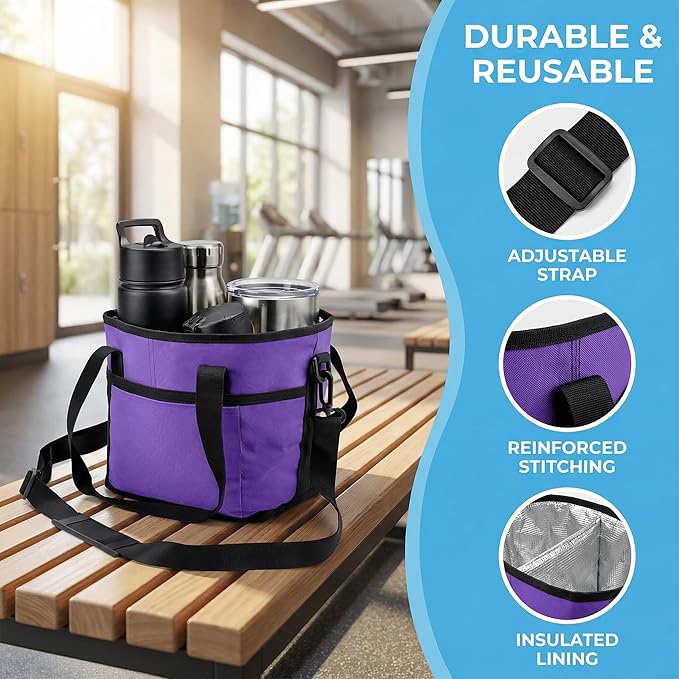 4‐in‐1 Water Bottle Tote – Family‐Friendly Hydration Carrier On‐The‐Go 💧✨