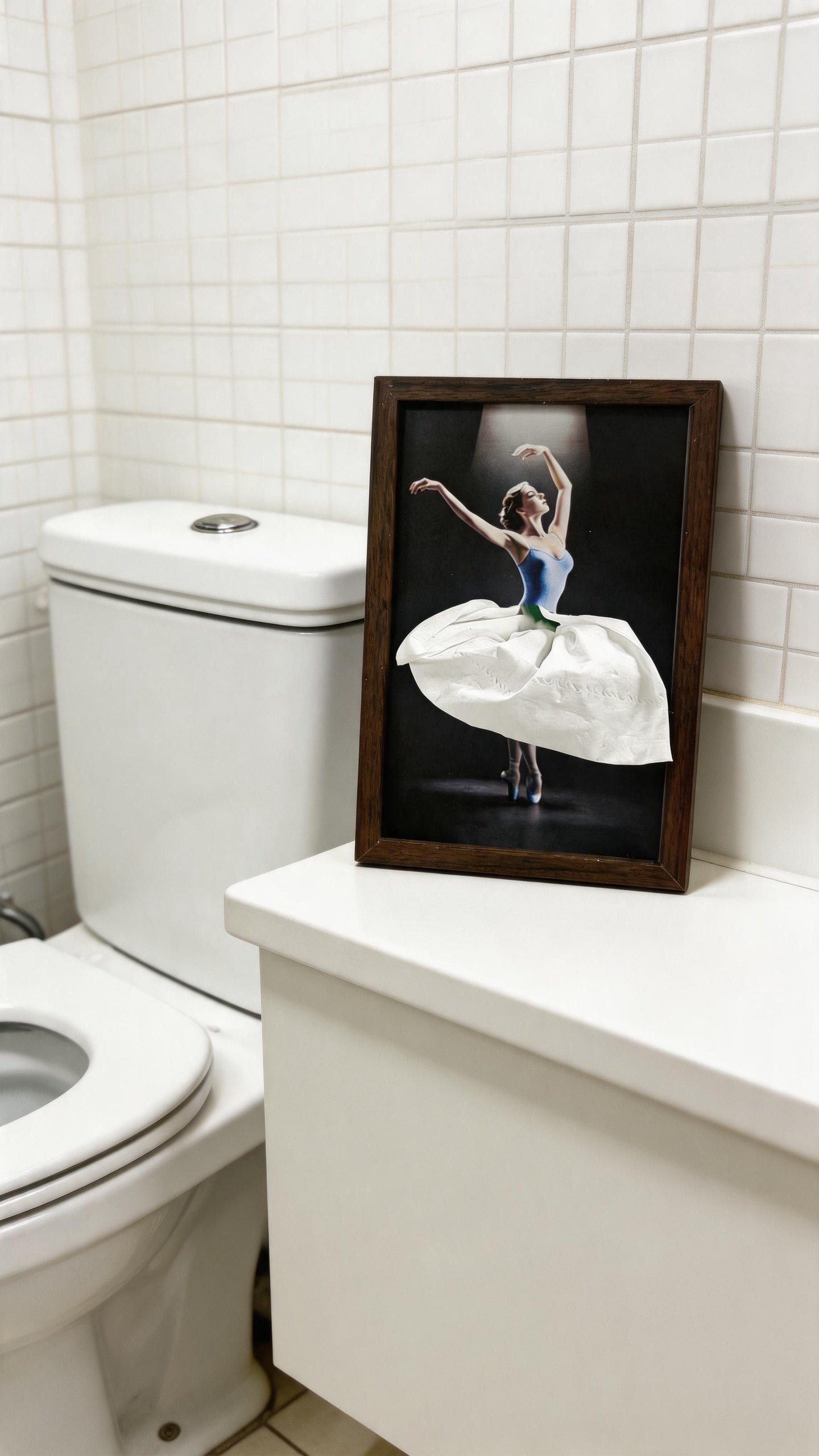 🔥Elegant Ballet Dancer Tissue Box Holder