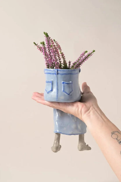 👖 The Hanging Legs Family Whimsical Hanging Legs Planter – Cute & Funny Home Decor