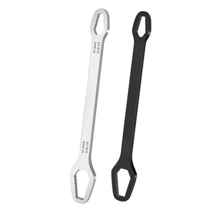 🔧Double-Ended Torx Wrench, Universal Automotive Torx Wrench 8-24mm Self-Tightening🔧（2 pcs)