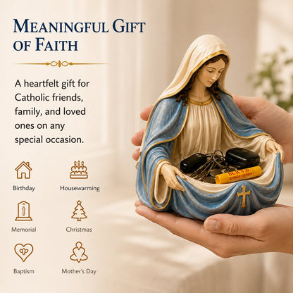 🔥 Handmade Virgin Mary Catch-All Bowl