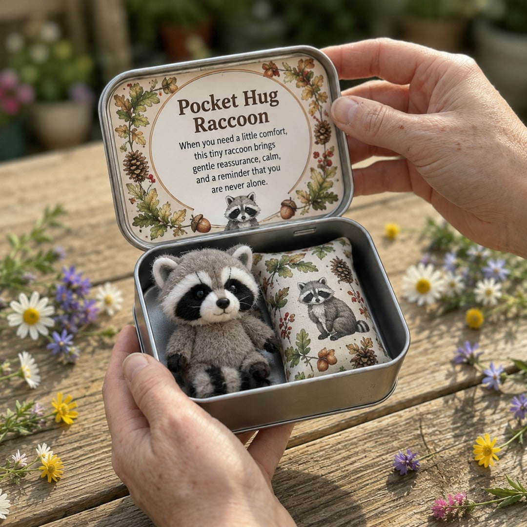 Pocket Hug Mini Plush Animal Gift Box