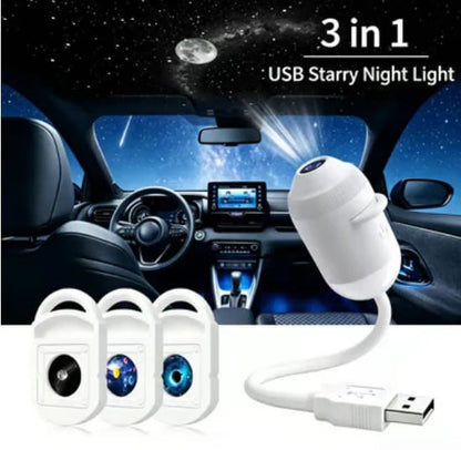 🌌🌠HD Smart Dynamic 5D Holographic Night Light Projector
