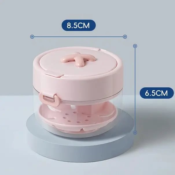 🔥Hot Sale | Portable 3-in-1 Retainer Cleaning Storage Case 🦷