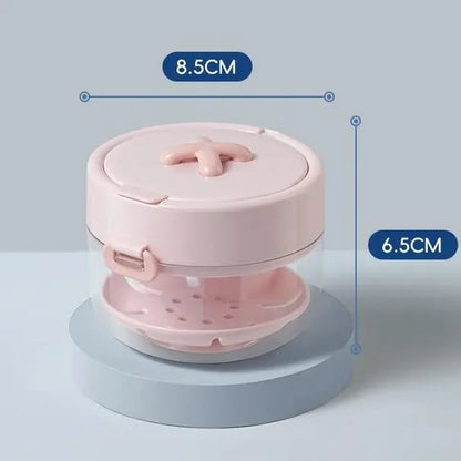 🔥Hot Sale | Portable 3-in-1 Retainer Cleaning Storage Case 🦷