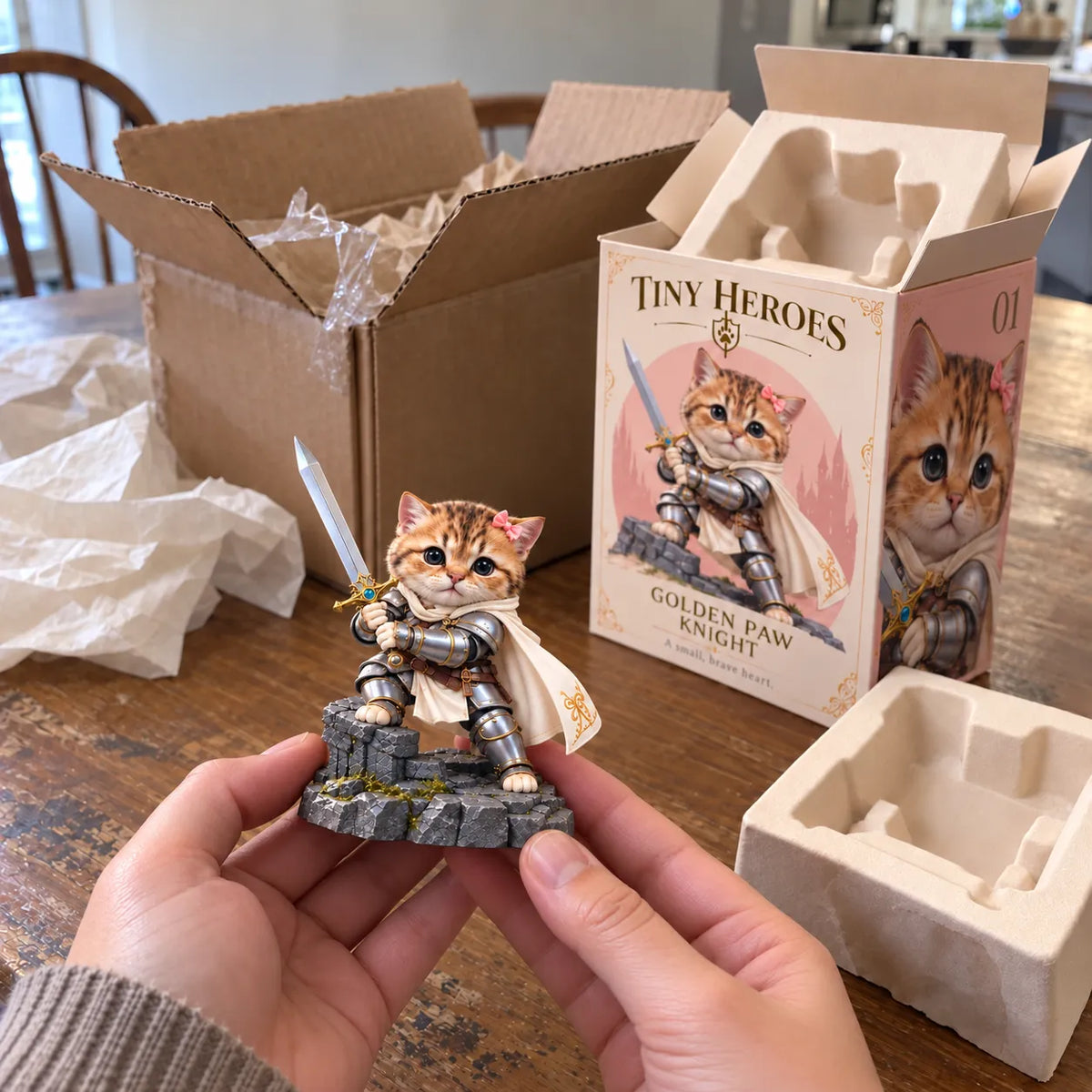 Tiny Heroes – Collection of fantasy animal figures 🐾⚔️