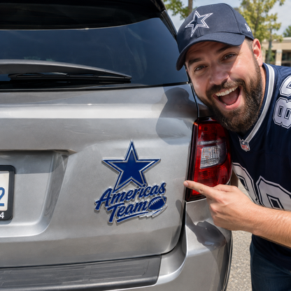 ⭐️America’s Team Car Emblem Metal Badge🏈