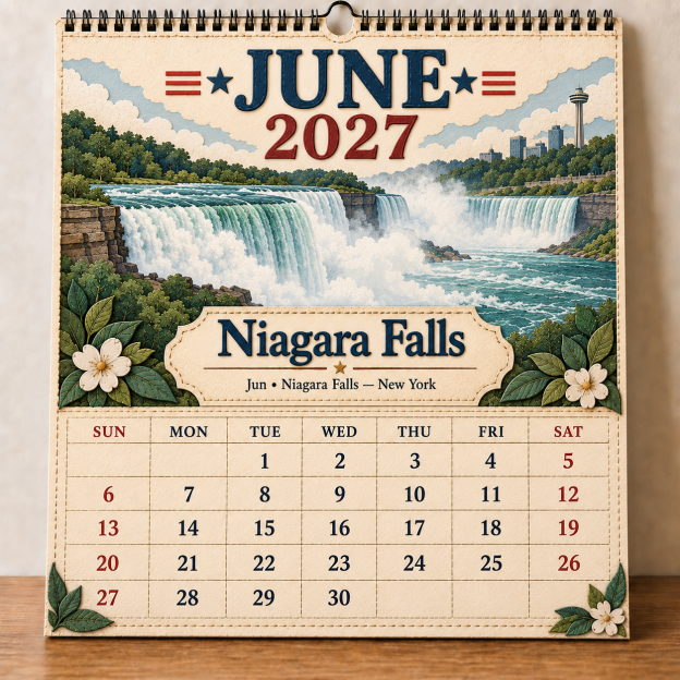 🗽 2027 America’s Iconic Landmarks Wall Calendar