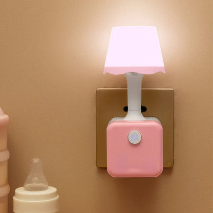 ☁️2-in-1 Cube Socket LED Night Lamp💡