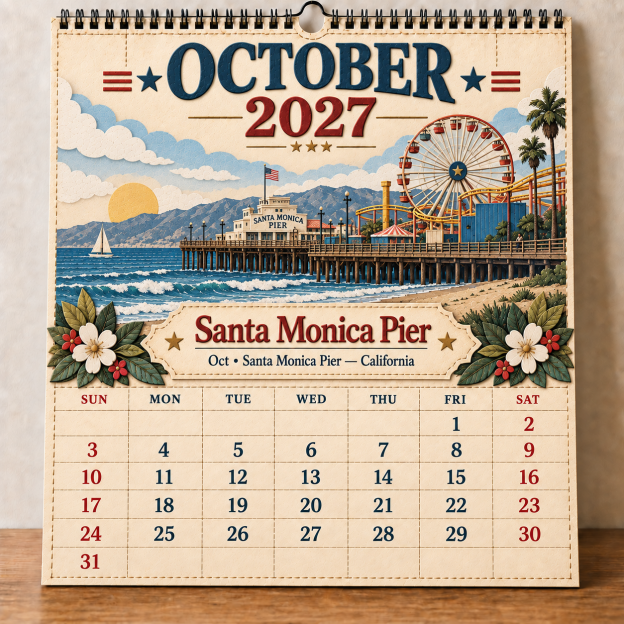 🗽 2027 America’s Iconic Landmarks Wall Calendar