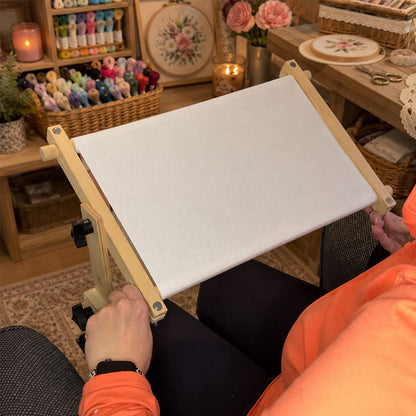 🧵Adjustable Tabletop Embroidery Stand – Cross Stitch Frame Holder