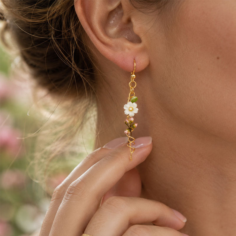 Spiral Ikebana Earrings