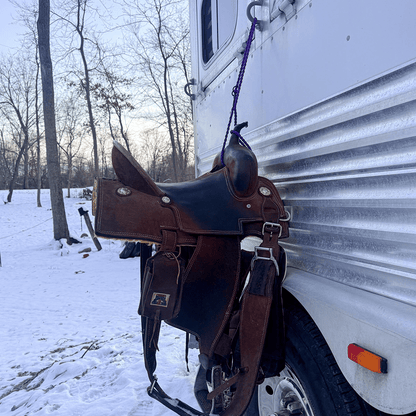Hand-Woven Heavy-Duty Saddle Hanging System
