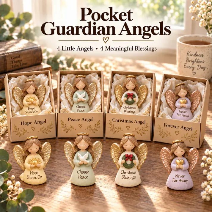 👼💕12 Pocket Guardian Angels – 🎁Little Blessing Keepsake Gifts