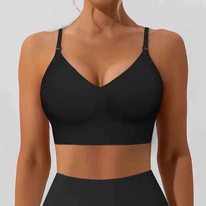 🔥Women's Solid Color Wireless Backless Bra