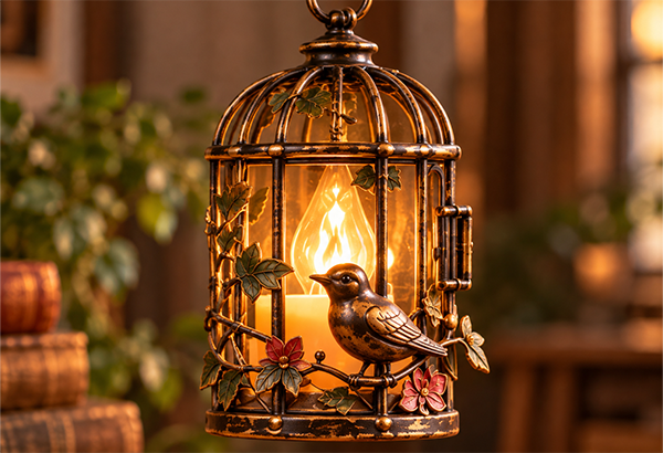 Birdcage Lamp