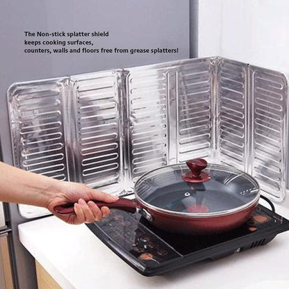 Kitchen Oil baffle Oil Splash Guard Cooking Frying Pan Oil Splatter Screen Cover Anti Splatter Guard Shield Kitchen Tool