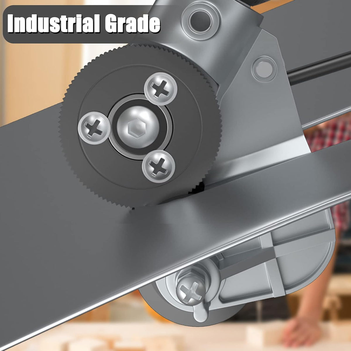 ⚙️Electric metal cutting drill bit attachment - for cutting thin iron, thin white board, thin steel plate and aluminum plate