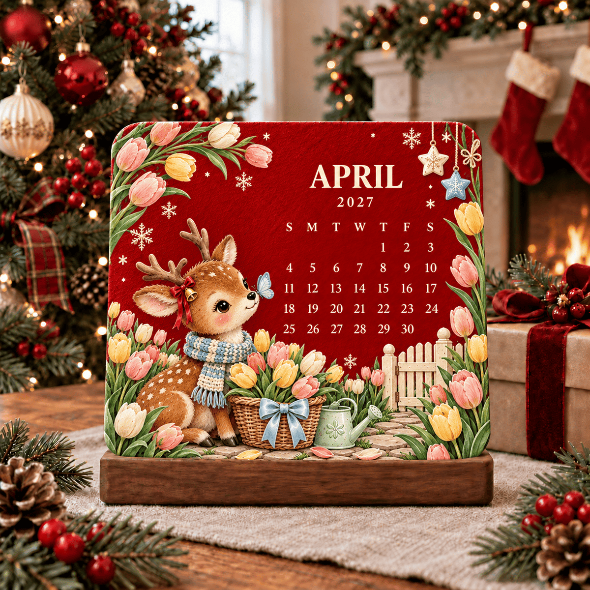 🎄🗓️ Christmas Limited-Edition — 🪴✨ Eco-Friendly Plantable “Timeless” Seed Calendar 2027