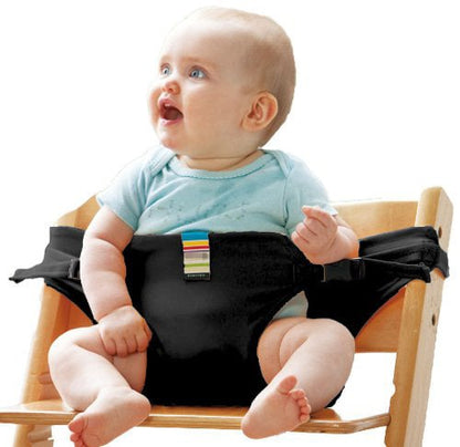 🔥Baby High Chair Seat Belts - Portable Dining Straps Holder