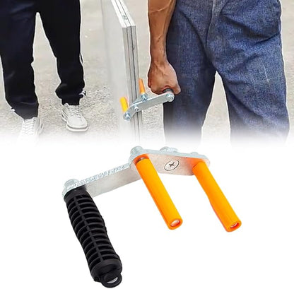 🛠️Lifting Clamp,Multi-Material Grip for Glass,Stone,Wood & Aluminum Doors/Windows - Heavy-Duty Hand Tool with Non-Slip Pads Hardware